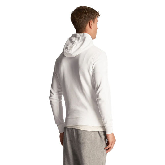 White Cotton Hoodie