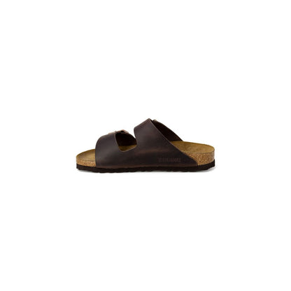 Brown Synthetic Slippers