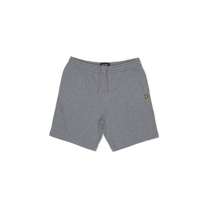 Gray Cotton Bermuda Shorts