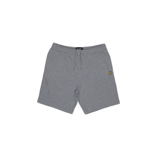 Gray Cotton Bermuda Shorts