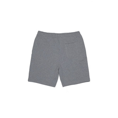 Gray Cotton Bermuda Shorts