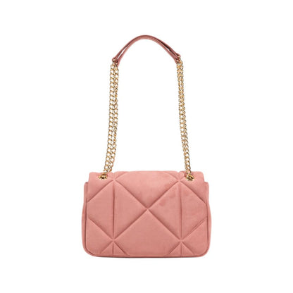Pink Polyester Handbag