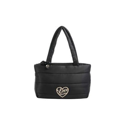Black Nylon Handbag