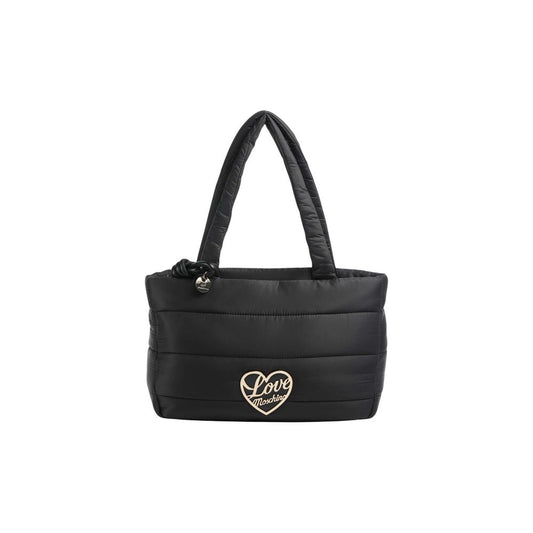 Black Nylon Handbag
