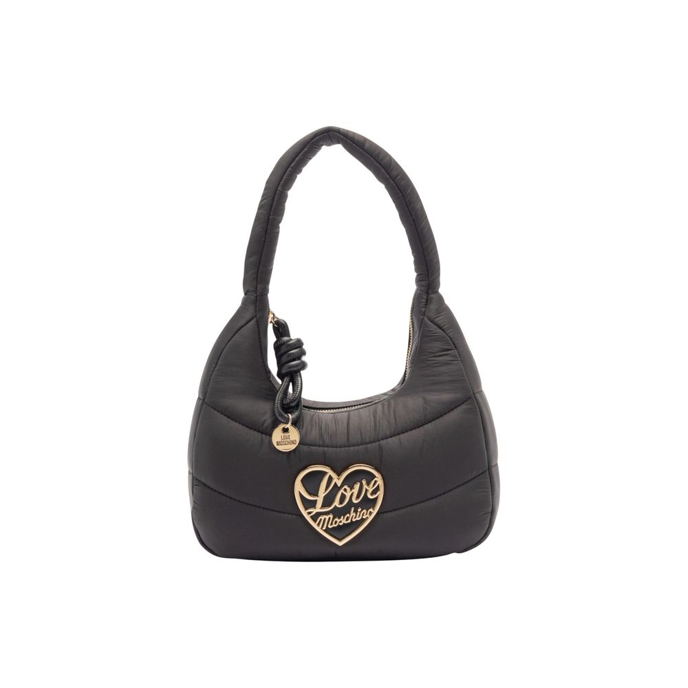 Black Nylon Handbag