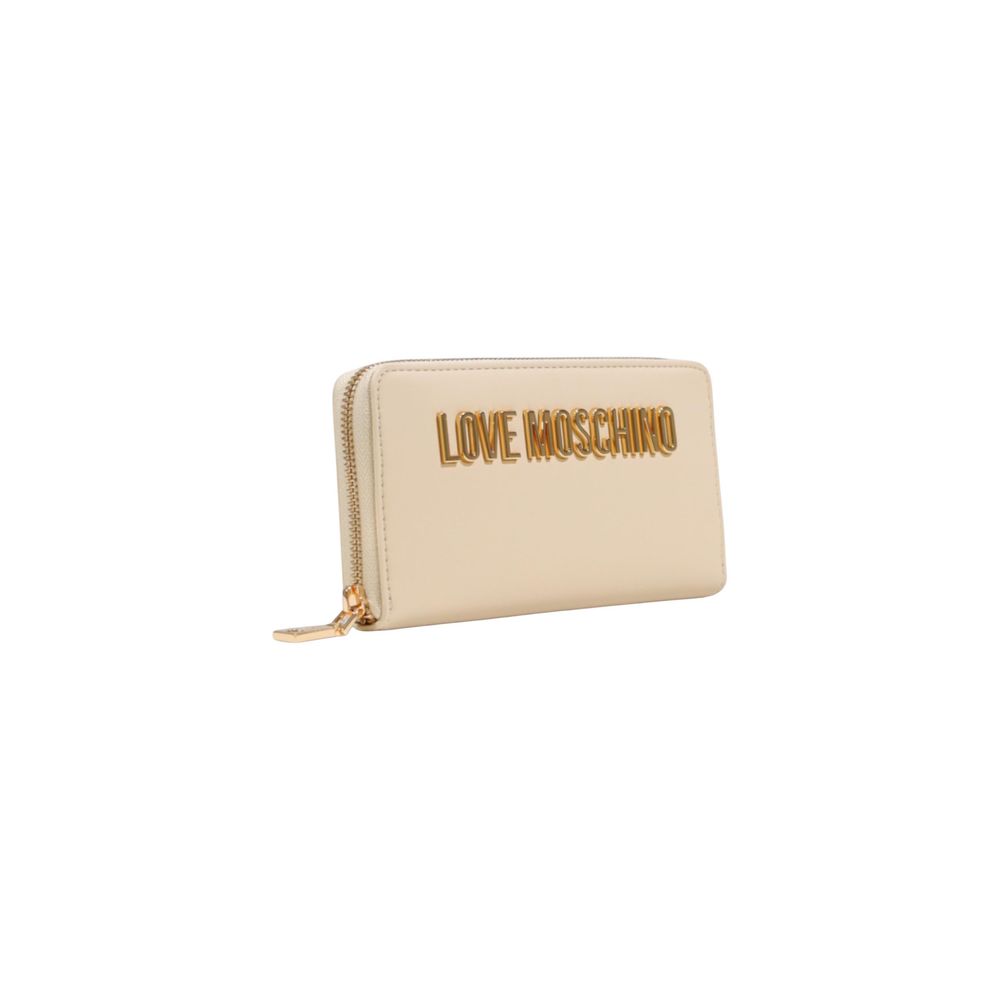 Beige Polyethylene Wallet