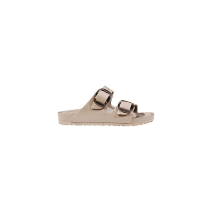 Beige Synthetic Flat Sandals