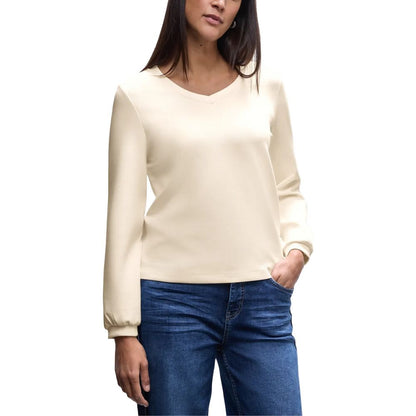 Beige Modal Sweatshirt