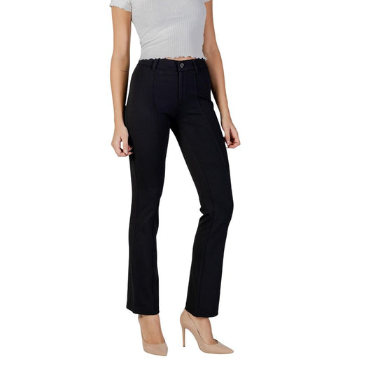Black Polyamide Pants