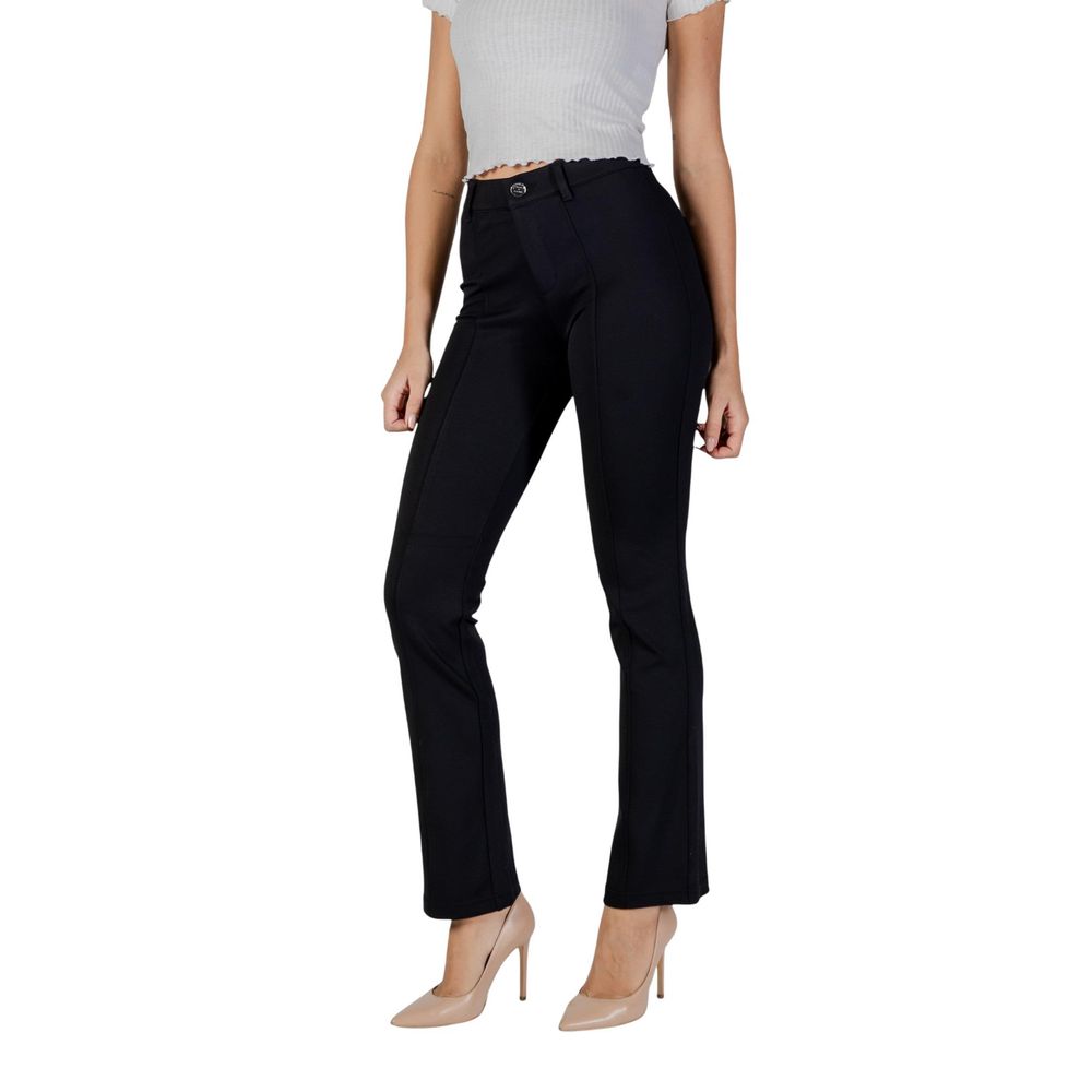 Black Polyamide Pants