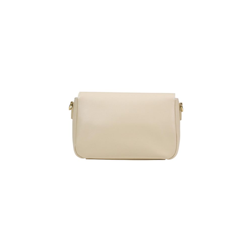 Cream Polyethylene Handbag