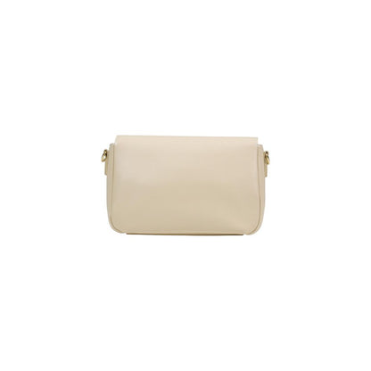Cream Polyethylene Handbag