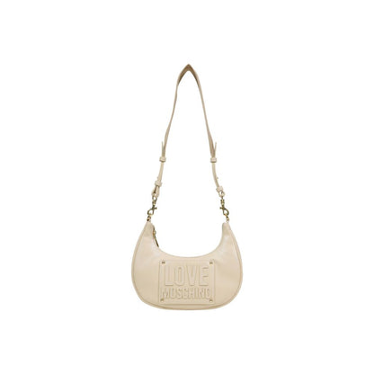 Cream Polyethylene Handbag
