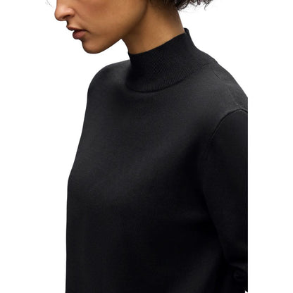 Black Viscose Sweatshirt