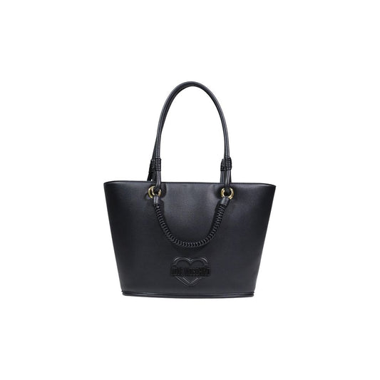 Black Polyethylene Handbag