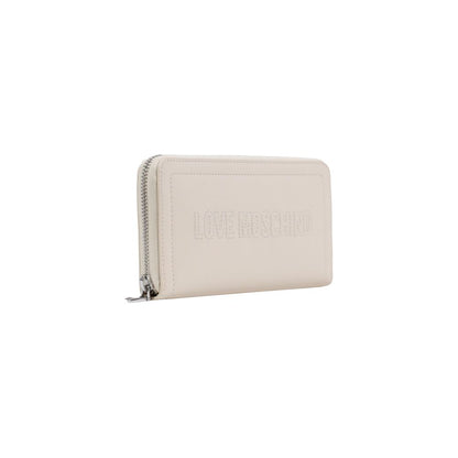 Beige Polyethylene Wallet
