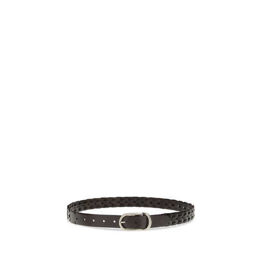 Black Calf Leather Bos Taurus Belt