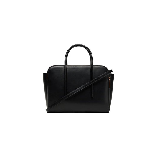 Black Leather Handbag