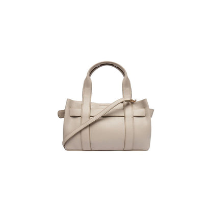 Gray Polyethylene Handbag