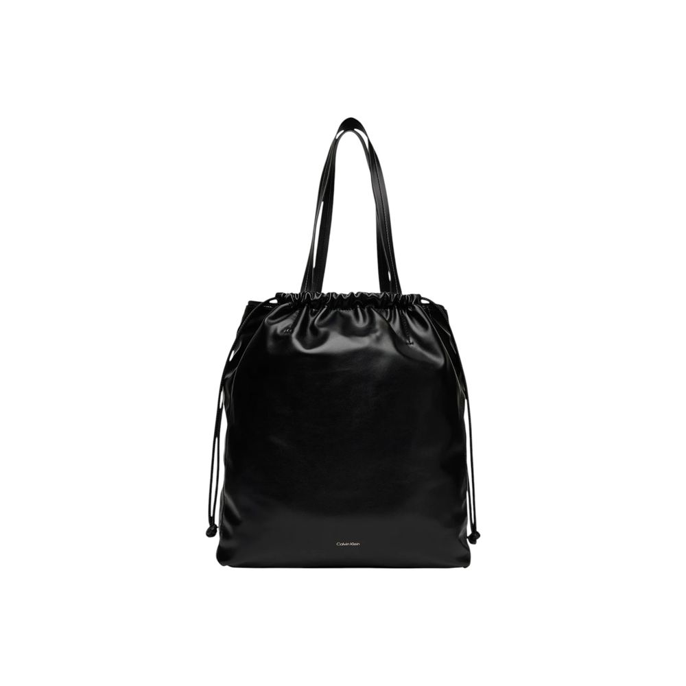 Black Polyethylene Handbag