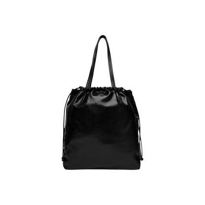 Black Polyethylene Handbag