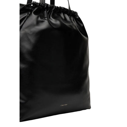 Black Polyethylene Handbag