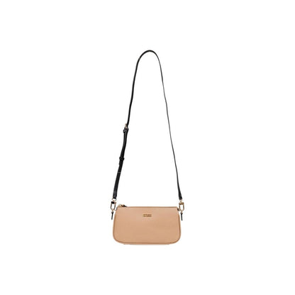 Beige Polyethylene Handbag