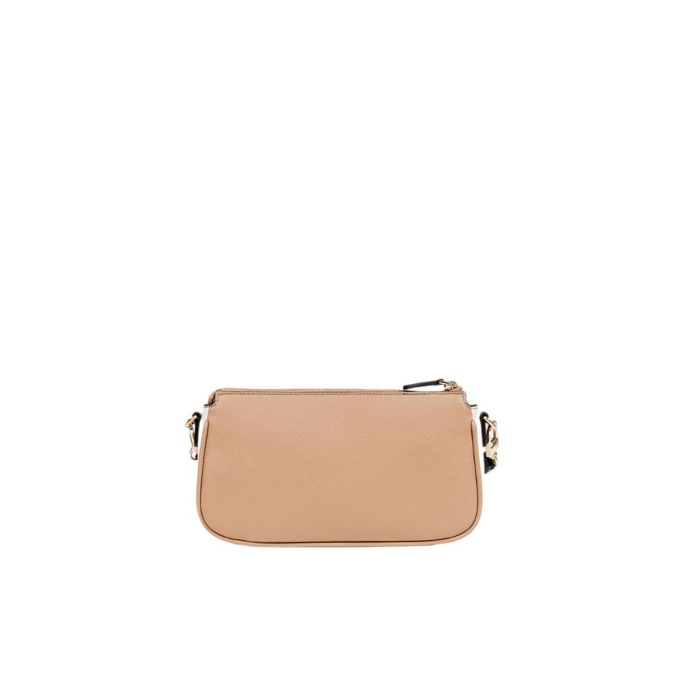 Beige Polyethylene Handbag
