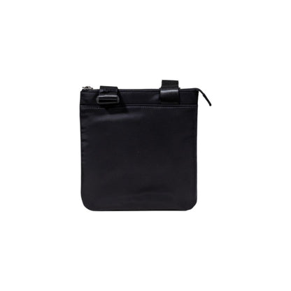 Black Polyamide Messenger Bag