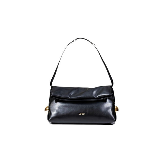 Black Polyethylene Clutch Bag
