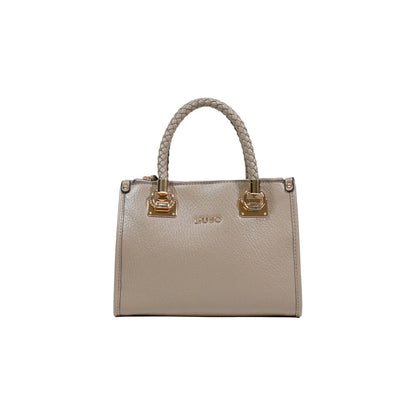 Beige Polyethylene Handbag