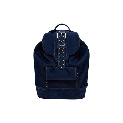 Blue Polyethylene Backpack