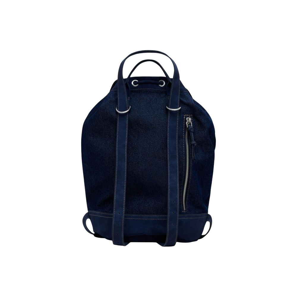 Blue Polyethylene Backpack