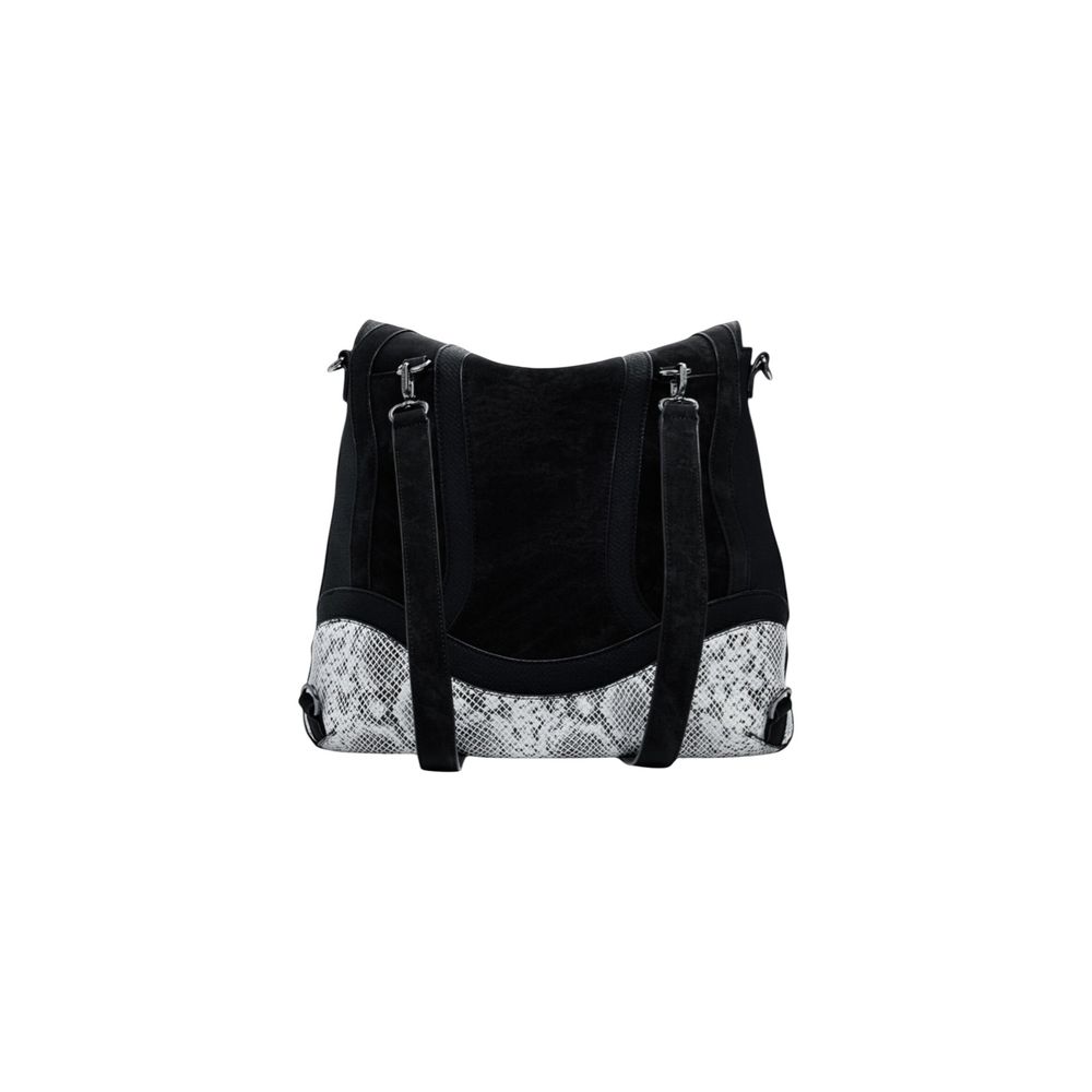 Black Polyethylene Backpack