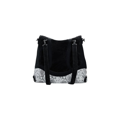 Black Polyethylene Backpack