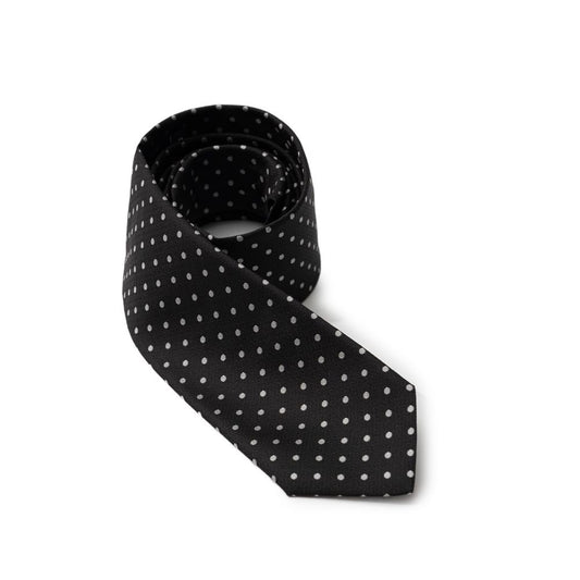 Black Silk Tie