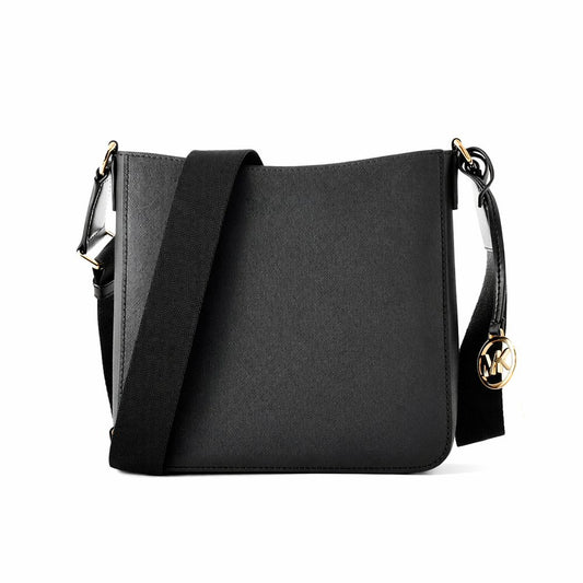 Black Canvas Crossbody Bag