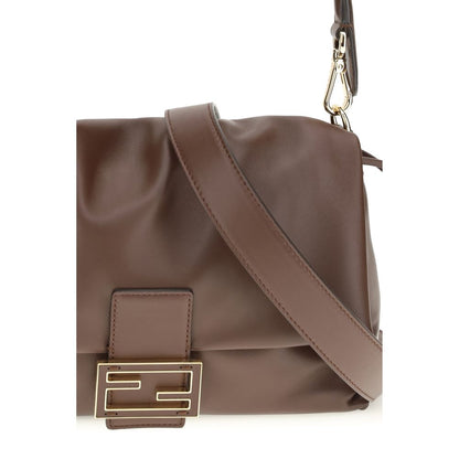 Brown Calf Leather Bos Taurus Shoulder Bag