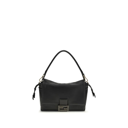 Black Calf Leather Bos Taurus Shoulder Bag