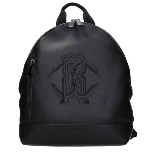 Black Leather Backpack