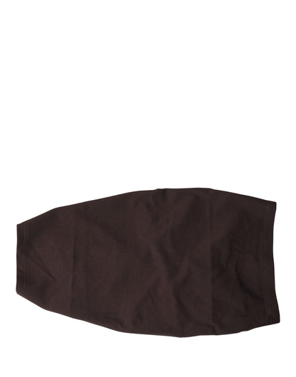 Brown Viscose Wide Belt Waist Cummerband Men