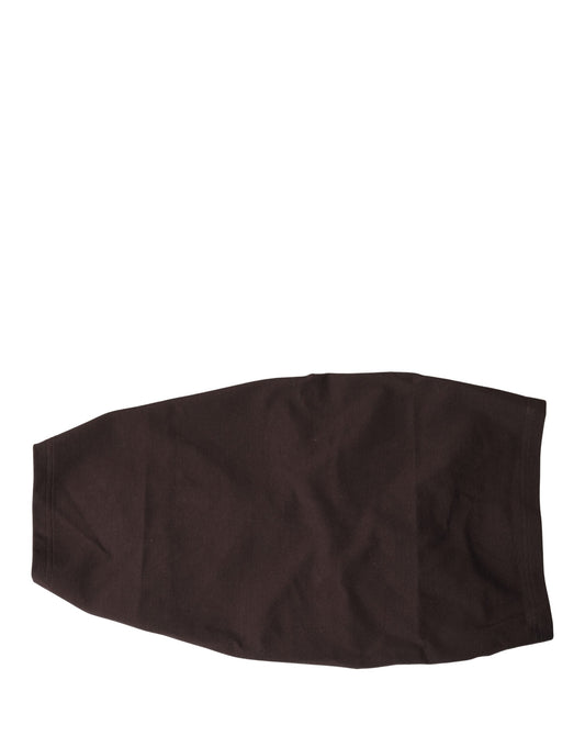 Brown Viscose Wide Belt Waist Cummerband Men