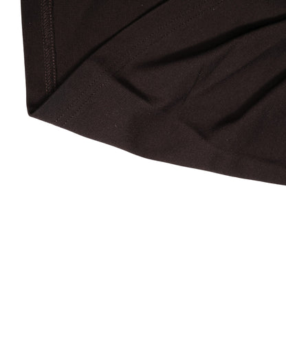 Brown Viscose Wide Belt Waist Cummerband Men