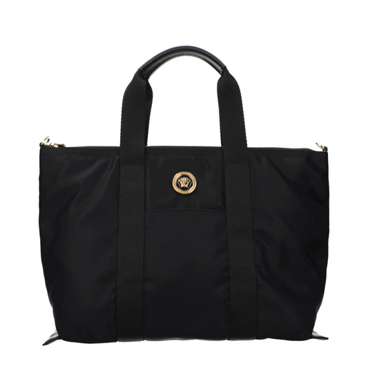 Black Nylon Handbag