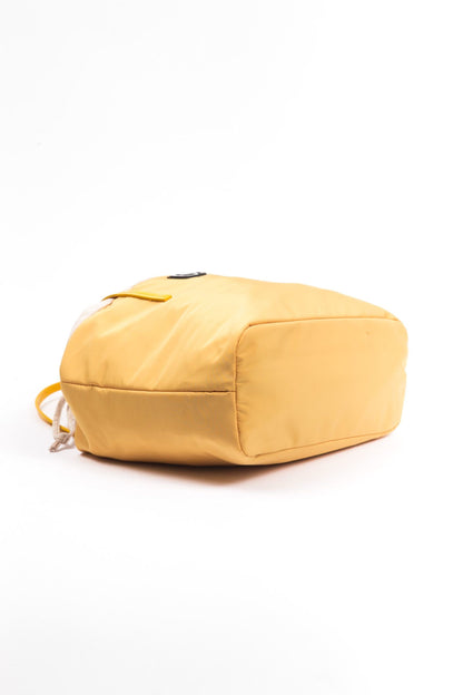 Yellow Polyester Shoulder Bag