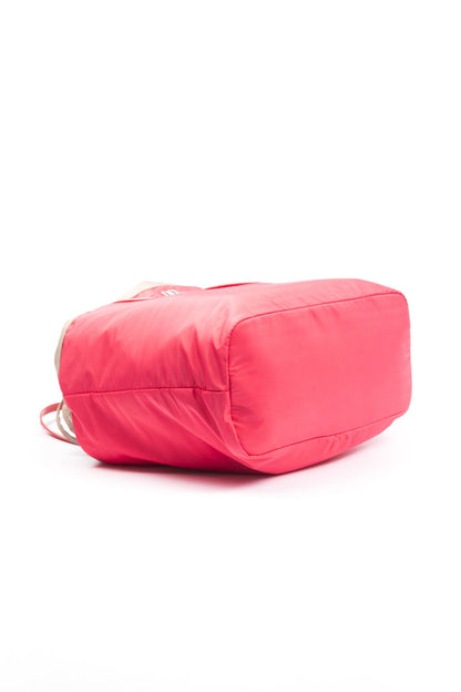 Red Polyester Shoulder Bag