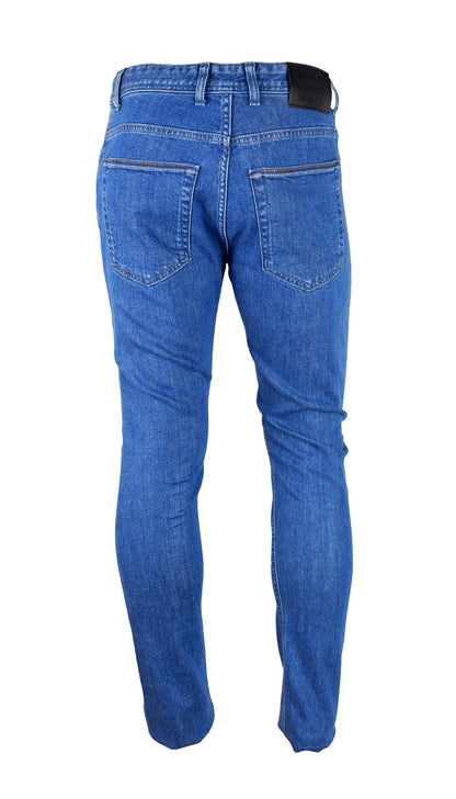 Blue Cotton Men's Jeans