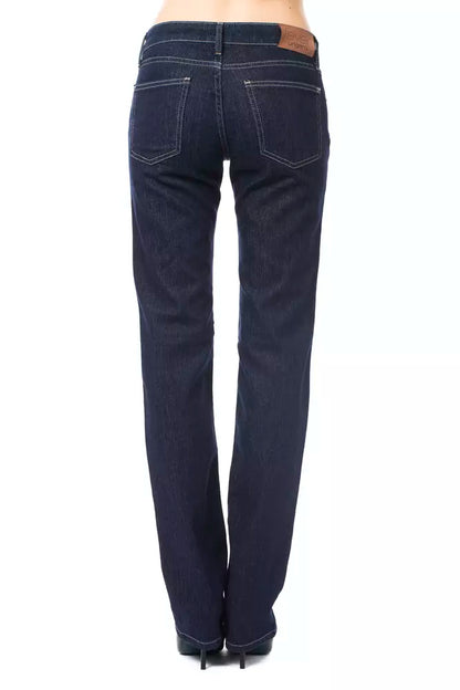 Blue Cotton Women's Jeans
