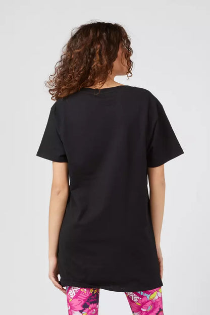 Black Cotton T-Shirt
