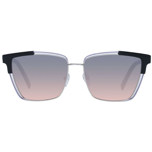 Multicolor Acetate & Metal Sunglasses